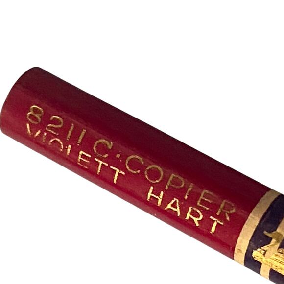 Vintage Stabilo 8200 Series Schwan Pencil Red Graphite Set 8 with Tin Box 50s - Picture 13 of 16